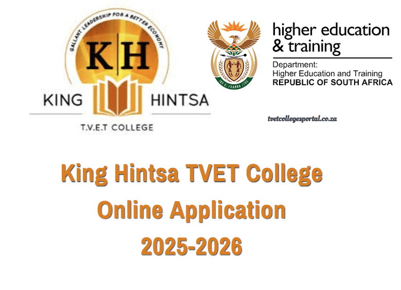 King Hintsa TVET College Online Application 2025-2026 - TVET Colleges