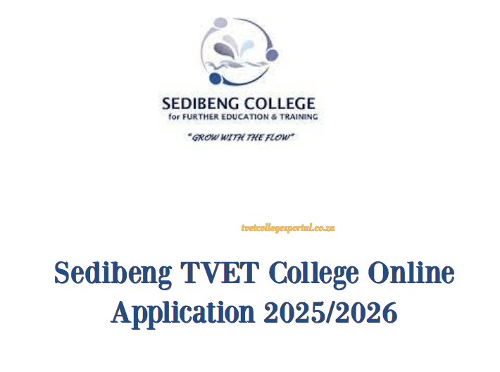 Sedibeng TVET College Online Application 2025/2026 - TVET Colleges