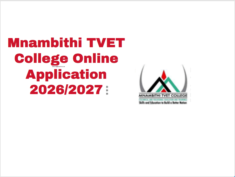 Mnambithi TVET College Online Application 2026/2027