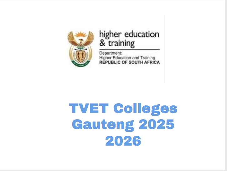 TVET Colleges Gauteng 2025-2026 - TVET Colleges