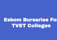 Eskom Bursaries For TVET Colleges