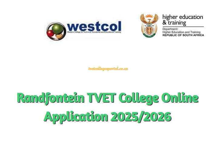 Randfontein TVET College Online Application 2025/2026 - TVET Colleges