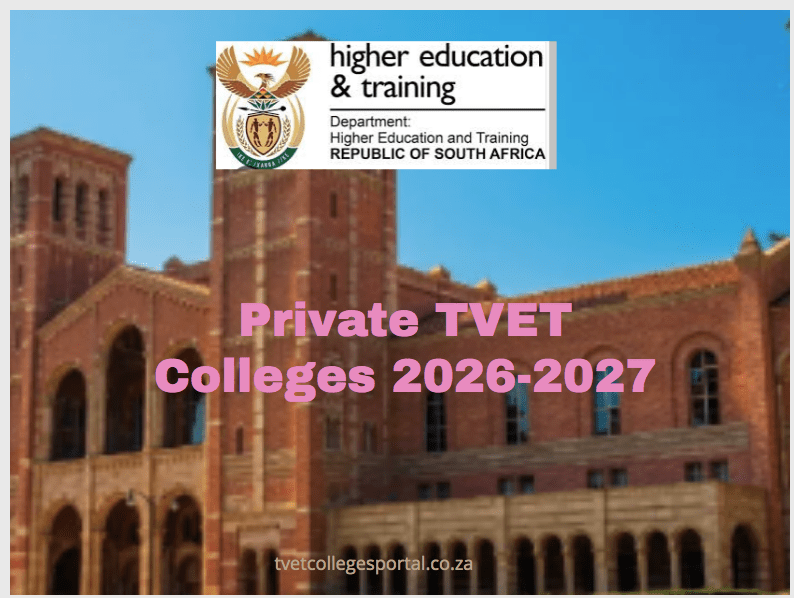 Private TVET Colleges 2026-2027