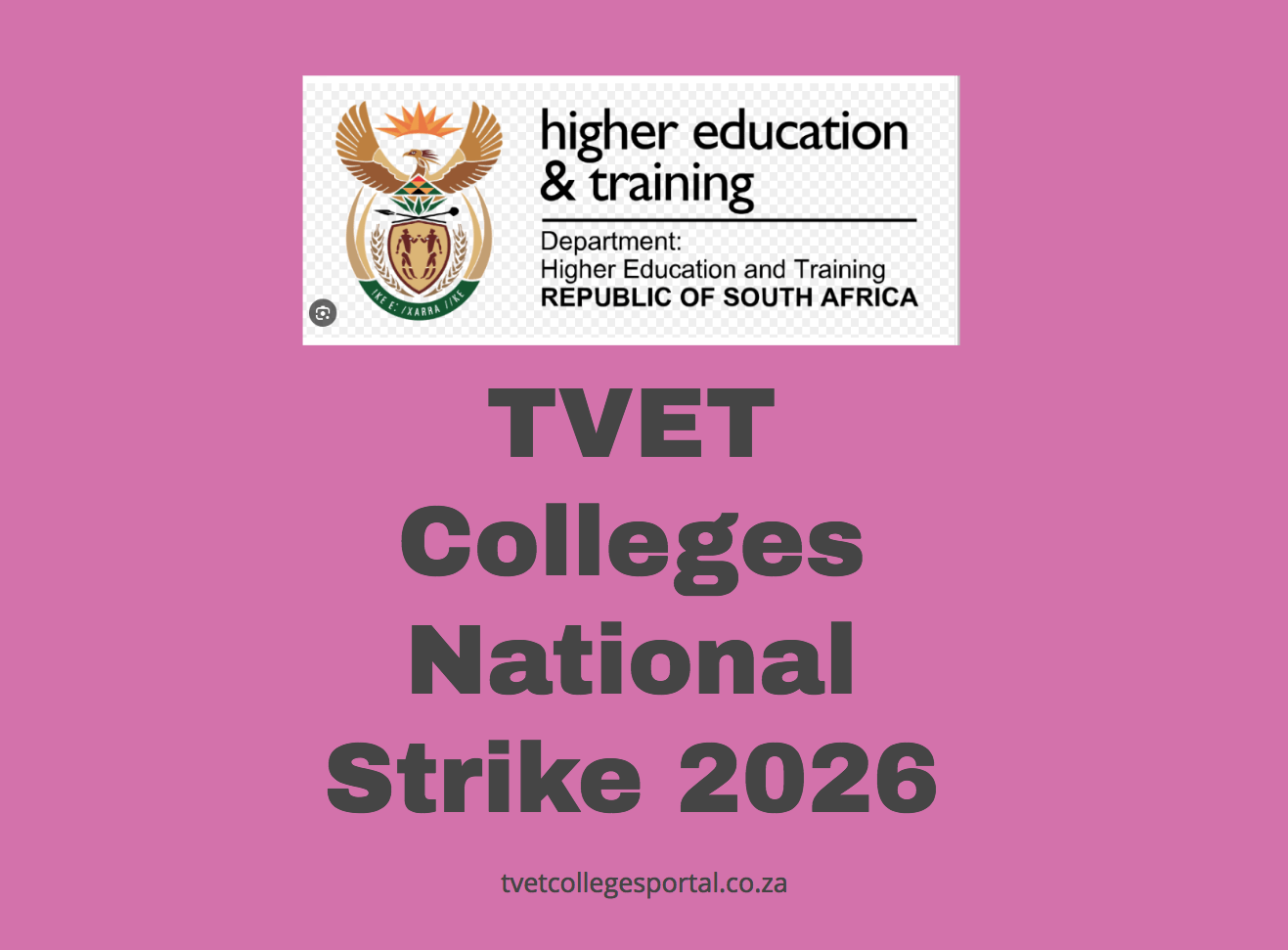 TVET Colleges National Strike 2026