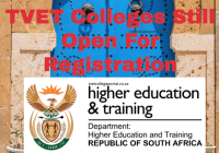 TVET Colleges Still Open For Registration