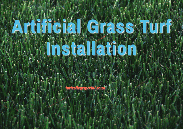 Artificial Grass Turf Installation - TVET Colleges