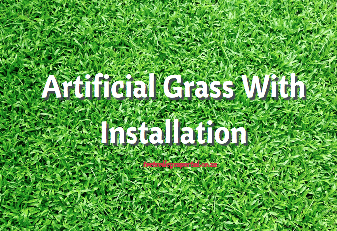 Artificial Grass With Installation