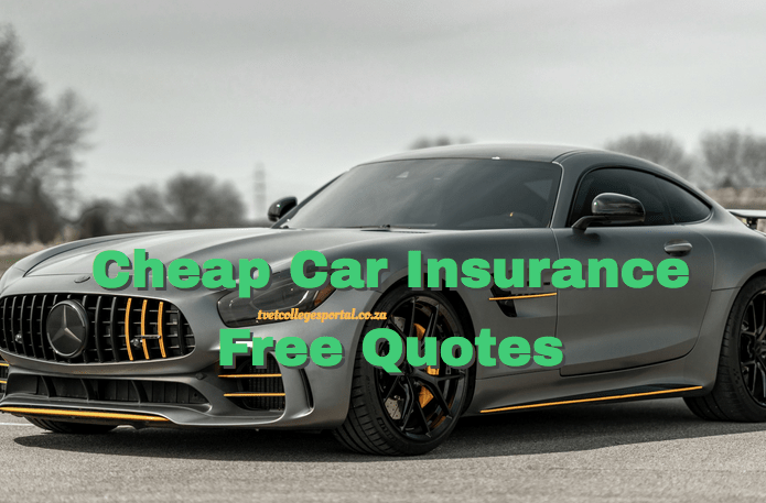 Cheap Car Insurance Free Quotes