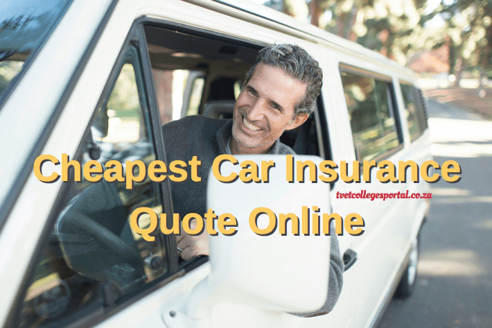 Cheapest Car Insurance Quote Online
