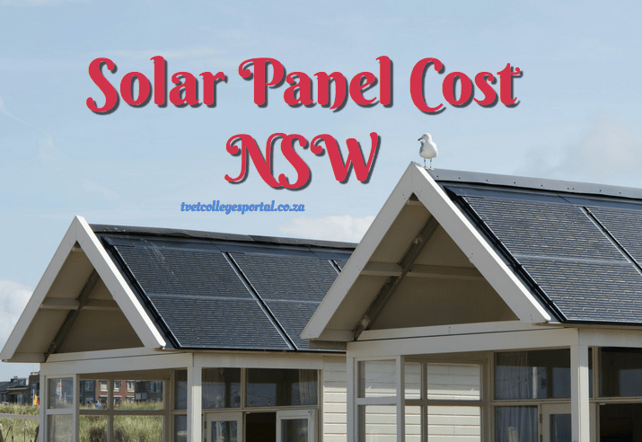 Solar Panel Cost NSW - TVET Colleges