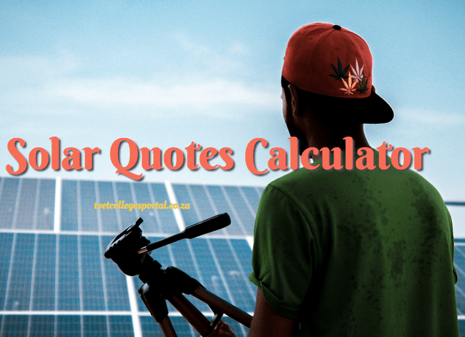 Solar Quotes Calculator