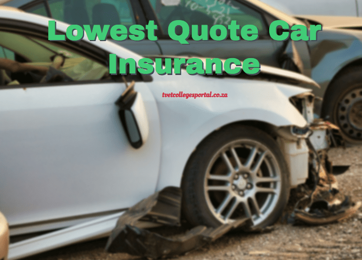 Lowest Quote Car Insurance