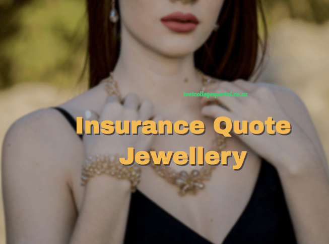 Insurance Quote Jewellery